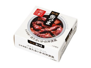 K&K 缶つま 日本海獲り ほたるいかの沖漬風 70g x12 【おつまみ・缶詰】