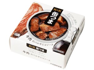 K&K 缶つま 牛肉のバルサミコソース 70g x24 【おつまみ・缶詰】