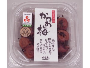 マルヤマ食品 うす塩味 紀州かつお梅 角カップ 180g x12 【梅干】