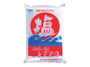 沖縄物産公社 青い海 沖繩の塩 シママース 1kg x15 【塩】