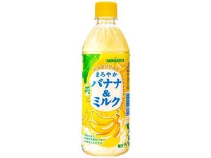 サンガリア まろやかバナナ＆ミルク  500ml x24 【ジュース】