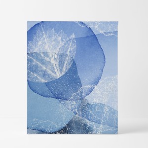 キャンバスパネル 【 ブルー01 】　アートパネル　北欧　抽象画　スカンジナビア