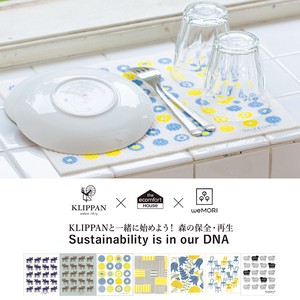 【KLIPPAN】スポンジワイプ Sサイズ水切りセット BENGT&LOTTA・MUOVOデザイン【サステナブル】