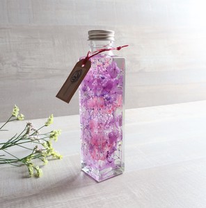 植物ノ瓶詰メ標本Collection（ハーバリウム：ボトルフラワー）　「 菫－すみれ－」ロング瓶