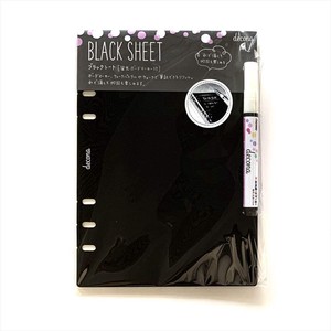 Notebook A5 black Refill Made in Japan
