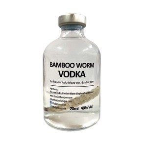 BAMBOO WORM VODKA(バンブーワームウォッカ) ミニボトル ALC40%