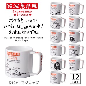 Mug single item M 12-types Made in Japan