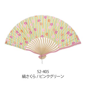 Japanese Fan Pink Ladies' 21cm