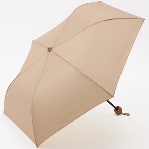 折畳雨傘 50cm チェック BEIGE 【392／サンキューニ】 Q003