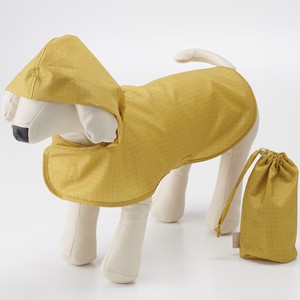 Dog Clothes Yellow Check