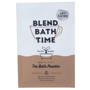 【入浴剤】BLEND BATH TIME ブレンドバスパウダー 紅茶の香り