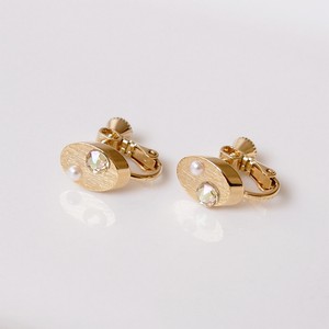 Clip-On Earrings Gold Post SWAROVSKI