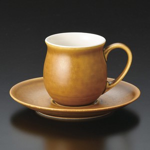 コーヒーカップ&ソーサー パルファンアメ釉 日本製 美濃焼 モダン 陶器