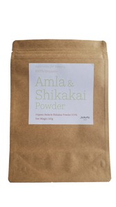 シカカイ＆アムラパウダー / Organic Shikakai & Amla Powder 100g　ハーブシャンプー