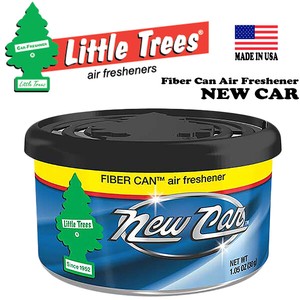 LITTLE TREES リトルツリー ファイバーカン エアフレッシュナー【NEW CAR】