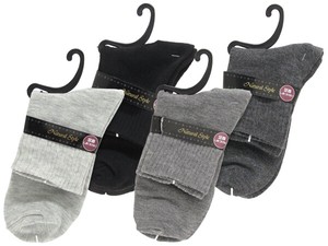 Crew Socks Plain Color Casual Socks Simple