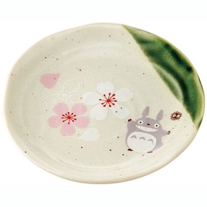 【スケーター】となりのトトロ　桜柄　陶器食器シリーズ　小皿  日本製