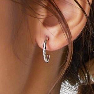 Pierced Earringss Jewelry Simple Made in Japan
