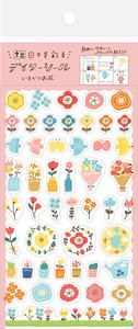 Furukawa Shiko Planner Stickers Sticker Flowers Watashi-Biyori
