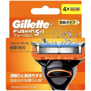 ジレット(Gillette)　フュージョンパワー替刃4B