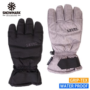 【SNOWMARK】防水インナー内蔵 スキー手袋 メンズ スキーグローブ LV11