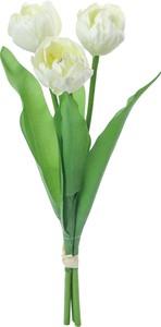 【造花】チューリップバンドル　ホワイト　FS−7927W