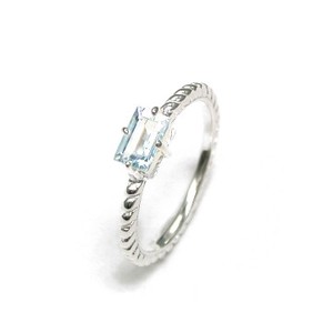 Silver-Based Amethyst Ring sliver Rings Ladies' Simple