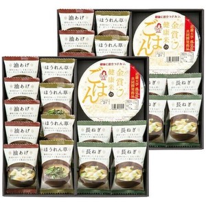 フリーズドライ味噌汁＆金賞健康米ギフト GMS-DO