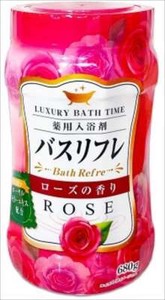 バスリフレ薬用入浴剤ローズの香りR680G 【 入浴剤 】