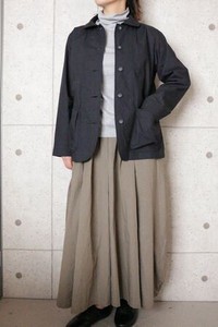 【2023春物】日本製 綿ダンプルーフ丸襟ジャケットNo822252