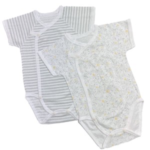 Baby Dress/Romper Flower Stars Rompers 2-pcs pack Made in Japan