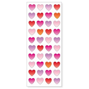 Stickers Heart Selection Aurora Borealis