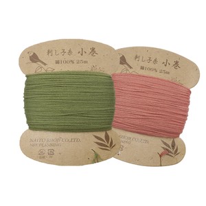 【在庫限り】四季刺し子糸　小巻（カード巻）約25m　日本製　Sashiko thread