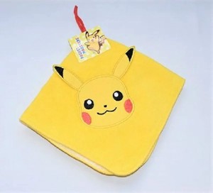 Face Towel Pikachu Character Pokemon Kids