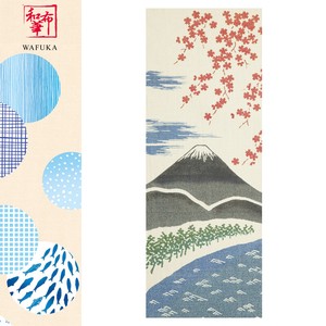 ■Made_in_JAPAN特集■【日本製】　金糸手ぬぐい　春の富士山（金糸）