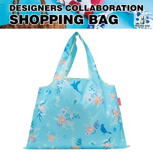 【樫出 玲 DESIGN】　2way Shopping Bag　Bouquet & bird
