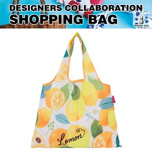 【中村 メグミ DESIGN】　2way Shopping Bag　Lemon