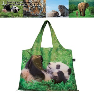 Reusable Grocery Bag Panda 2-way
