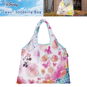 Reusable Grocery Bag DISNEY 2Way Shopping Flower Garden