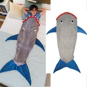サメ毛布キッズ厚手の暖かい寝袋 YMA215