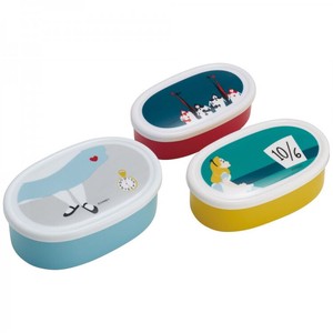 Bento Box Alice in Wonderland Skater Set of 3 Made in Japan