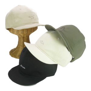 ★SS　アニマル刺繍シャドーストライプソフトバイザーキャップ　ヤング帽子「2022新作」
