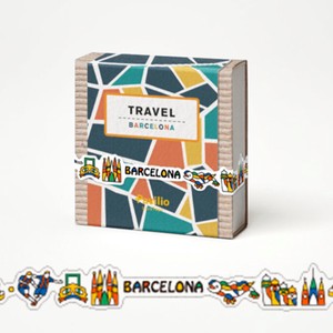 レーステープ『Travel Barcelona』10mm　日本製　手帳　デコレーション
