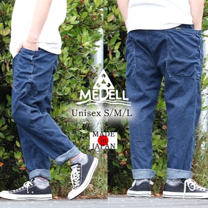 Full-Length Pant Pocket Easy Pants MIX Denim Pants Made in Japan