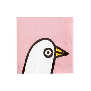 Dishcloth Pink Bird