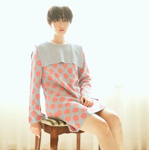 Casual Dress Mini Sakura Knit Dress