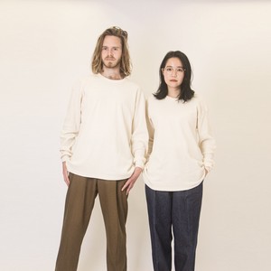 T-shirt Crew Neck Long Sleeves T-Shirt Organic Cotton Unisex Thermal