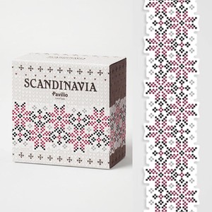 レーステープ『Scandinavia Snowflake』30mm　日本製　手帳　デコレーション