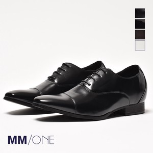 [ 定番商品 ] ＋6cm シークレットシューズ ビジネス 革靴 メンズ  MPT123-1-H [ MM/ONE / エムエムワン ]