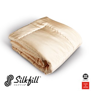 SilkFill シルク薄掛ふとん 絹100％(富岡シルク(ぐんま200))